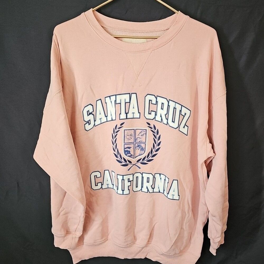 Pink Aeropostale Santa Cruz California Small Sweater
